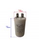 CBB60 20uF 450V AC Motor Run Capacitor, 20 MFD 415VAC 50/60Hz Cylindrical 4-Pin Spade Terminal for Washer Water Pump Motor