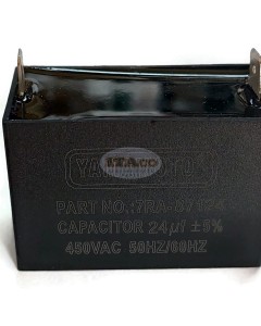 Brand 23uF 24uF 25uF Generator Capacitor AVR Cbb61 24 Uf 50 60hz 250V 350v 450V Ac Pin Square type
