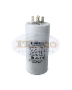 Made in Italy Motor Electrolytic Comar Condenser 40uF Capacitor MKA 38UF ~ 40UF ~ 42UF 39uF 41uF 450V Vac