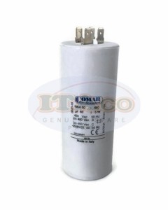 Made in Italy Motor Electrolytic Comar Condenser 60UF Capacitor MK60 UF - 57UF 58UF ~63UF 62 450V Vac