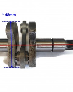 Crankshaft and Rod Assembly 1132 030 0402 for Stihl 018 MS180 MS191T Chainsaw Engine