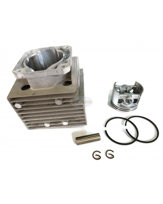 Cylinder Block Kit 4203-020-1201 Piston Assy replaces STIHL SR400 SR420 SR5600 46MM Block Blower EB600A Ogawa Engine Cylinder Block Kit 4203-020-1201 Piston Assy replaces STIHL SR400 SR420 SR5600 46MM Block Blower EB600A Ogawa Engine