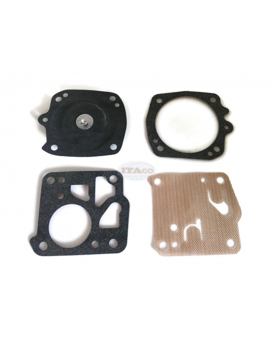 Carburetor Diaphram Rebuild Kit Jonsered 70 80 90 1020 K650 52 621 625 630 830 930 670 2094 450 525 410 535