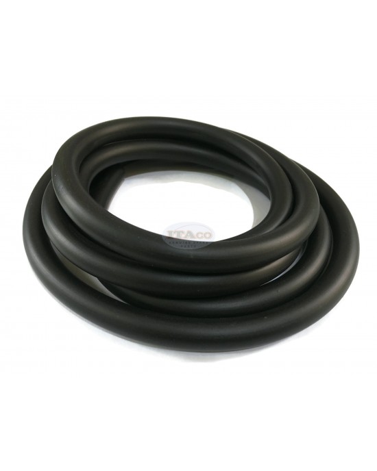 6 mm High Pressure (2.5 Meter) Gas Petrol Line Fuel Hose i.d = 6.0 mm (.236"), 10.5 mm (.413"), length = 2.5 meters (8.20 ft)