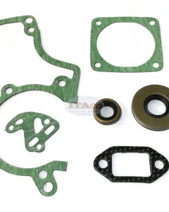 Overhual Gasket Oil Seals Set Kit 1119 007 1050 For STIHL Chainsaw 038 MS380 MS381AV/Super/Magnum