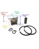 Piston Kit, Ring Set, Pin, Circlip 1130 030 2004 For STIHL 018 MS180 Chainsaw 38MM Motor Engine