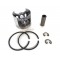 Piston Kit Ring Set, Pin Clip For STIHL 044, MS440, MS 440 1128 030 2015 50MM 12MM PIN Chainsaw Motor Engine