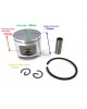 Piston Kit Assy Ring Set  503 69 13-71 503 69 13-03 For Husqvarna 365 XP Jonsered 2065 2165 48mm Chainsaw Motor Engine