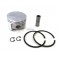 Piston Assy Ring Set with Pin Circlip 1119 030 2005 STIHL 382 MS382 Chainsaw 52MM Bore Engine