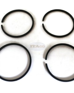 2 sets - Piston Ring Set Rings 34mm x 1.5mm for STIHL FS38 FS45 FS46 FS55 FS75 FS80 FS85 FH75 FR85 FH75 FS 26 - FS 86 - FS 88 Chainsaw EFCO Shibaura SD 26 U/L Brushcutters Motor Engine (2)