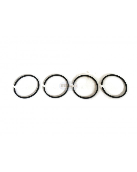 2 sets - Piston Ring Set Rings 34mm x 1.5mm for STIHL FS38 FS45 FS46 FS55 FS75 FS80 FS85 FH75 FR85 FH75 FS 26 - FS 86 - FS 88 Chainsaw EFCO Shibaura SD 26 U/L Brushcutters Motor Engine (2)