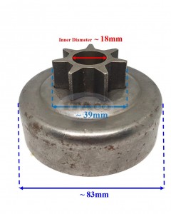 Clutch Drum Chain Sprocket 1106-640-2011 for STIHL 070 MS720 MS 720 chainsaw Motor Engine