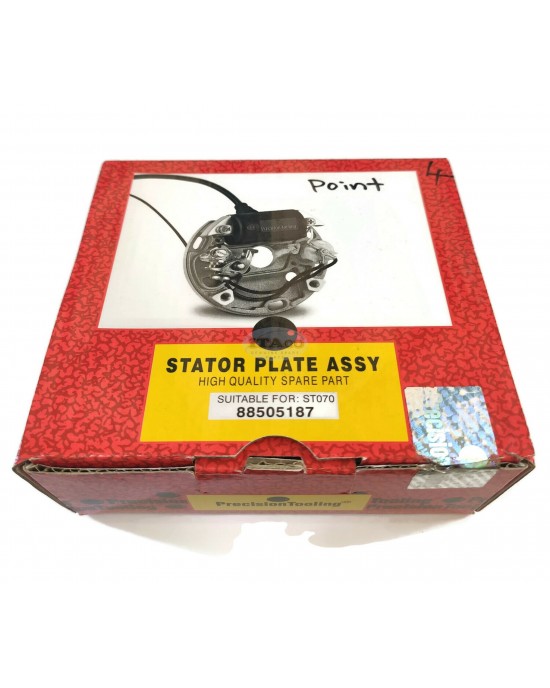 OEM Original Precision Tooling Made in Italy Stator Assy for STIHL chainsaw Stator w/ Contact Point, Plate and Condenser Model 070 090 MS 720 Condenser 1106 400 0705