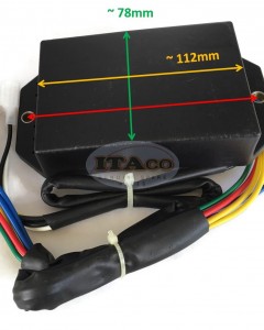 ITACO AVR Automatic Voltage Regulator for 5KW 4.5KW 6KW 186F Diesel Generator 1 Phase 4500W 5000W 6000W 10 Wires