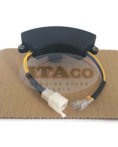 AVR Automatic Voltage Regulator for Generator 2kw 2.2kw 2.5kw 2.8kw 3kw 3.5kw 2000W-3500W Halfmoon Style Black