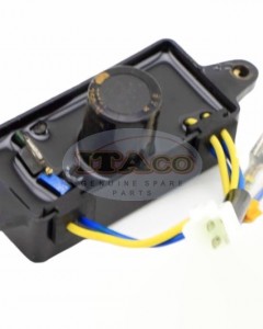3000 Watts Generator AVR Automatic Voltage Regulator Rectifier 3KW Generator AVR Plastic Black Square type