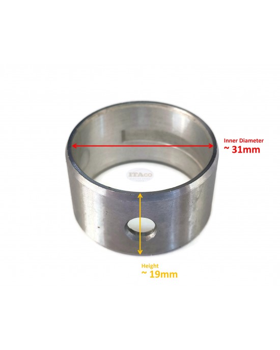 Diesel Crankshaft Main Bearing 170F 4.5HP Oversize /1.00 replaces Yanmar L40 L48 AE 114250-02100 Air Cooled Kipor Kama Engine Diesel Crankshaft Main Bearing 170F 4.5HP Oversize /1.00 replaces Yanmar L40 L48 AE 114250-02100 Air Cooled Kipor Kama Engine