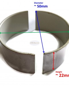 Con Rod Bearing Big End 14921-2231-0 for Kubota Diesel RV105 RV125 RK105 RK125 STD Oversize 0.25 to 1.00 Tractor Engine