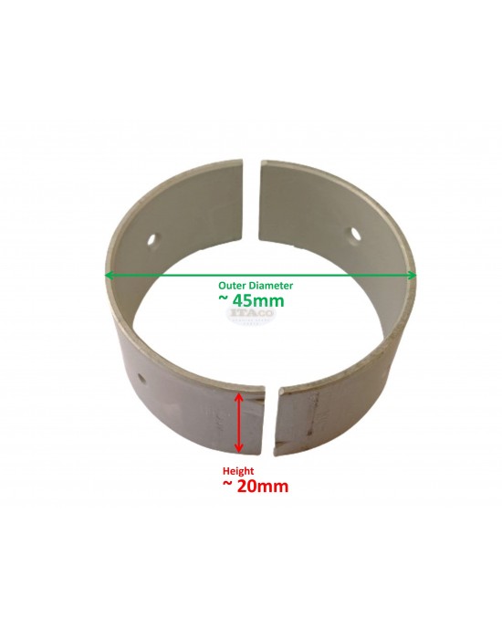 Connecting Rod Bearing Big End 705100-23600 STD replaces Yanmar Diesel TF55 TF60 TF65 TF70 Tractor Engine Connecting Rod Bearing Big End 705100-23600 STD replaces Yanmar Diesel TF55 TF60 TF65 TF70 Tractor Engine