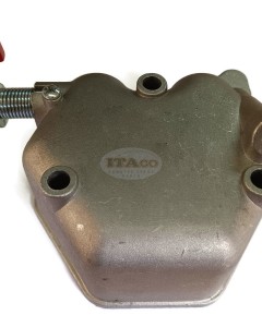 Cylinder Head Bonnet Valve Cover 3 holes Assy Compatible for Yanmar L75 L90AE L100 N Chinese 186FA 186FAE 418CC 188F 190F 10HP 11HP Champion DG6501ES Air Cool Diesel 5.0-7.50KW Generator