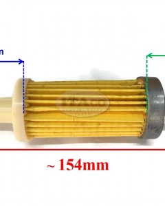 Chinese 178F 6HP Fuel Filter Cleaner Element Cartridge for Yanmar LA70 L70 114350-55120 Diesel Engine