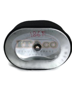 Air Filter Cleaner Element fit Yanmar L90 L100 114650-12590 Chinese 186 186F 186FA Diesel Engine Generator