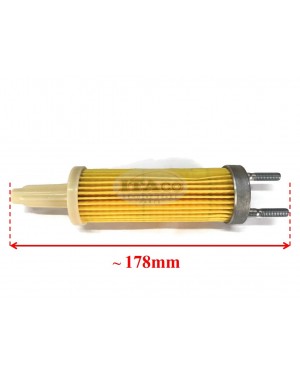 Chinese 186F 186FA 10HP Fuel Filter Cleaner Element Cartridge For Yanmar L90 L100 LA100 114650-55120 Diesel Engine