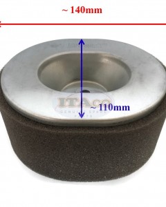 Motor Air Cleaner Filter Element 114210-12590 114211-12510 Yanmar Chinese Diesel Tractor L70N L48N L70 L90 L100 Engine