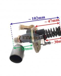 Replaces Yanmar L100 Chinese 186 F 186F Fuel Injection Pump Assy 6.5MM Plunger Diesel Engine Eng (without Solenoid)