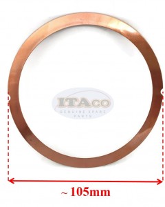 Replaces Cylinder Head Gasket 114650-01340 For Yanmar L90 L100 Chinese Diesel Generator 186F 186FA 186F 10HP bore 86mm Motor Engine