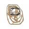 Cylinder Overhaul Gasket Set kit Head Gasket 705300-92605 105300-01330 For Yanmar TF80 TF85 TF90 Water Cooled Forklift Tractor Diesel Engine