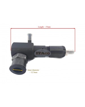 Replaces Yanmar L48 L70 Diesel Engine Fuel Injector Injection Valve Injector Nozzle Chinese 170 170F 178 178F Diesel Engine