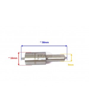 DLLA155S324N468 Nozzle 105015-4680 - Kubota Diesel ER1700 ER2200 EV2400 31-4860 Motor Diesel Tractor Engine