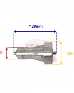 150P224A1 114250-53001 Fuel Injection Nozzle for Yanmar Diesel L40 L48 YDG2000 Motor Diesel Tractor Engine