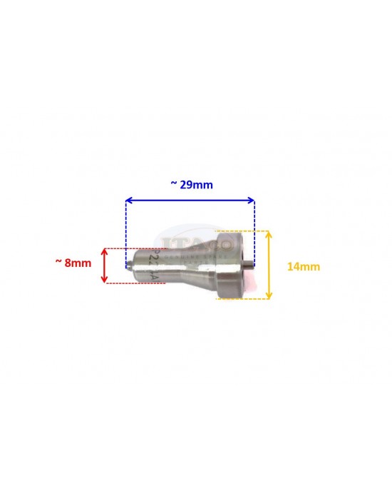 150P224A1 114250-53001 Fuel Injection Nozzle for Yanmar Diesel L40 L48 YDG2000 Motor Diesel Tractor Engine