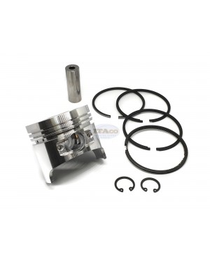 For 70.5mm Bore Chinese 170F 170 F 4.5HP Diesel Engine Piston Kit Assy Ring Set Oversize 0.50 020