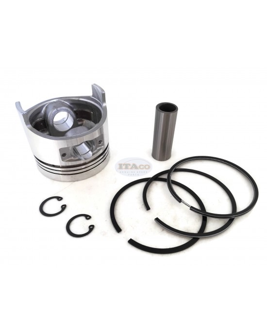 For 79.00mm Bore Chinese 178F 178 F 6HP Diesel Engine Piston Kit Assy Ring Set Oversize 1.00 040