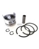 For 78.75mm Bore Chinese 178F 178 F 6HP Diesel Engine Piston Kit Assy Ring Set Oversize 0.75 030