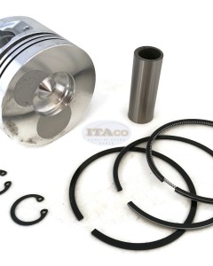 For 78.25mm Bore Chinese 178F 178 F 6HP Diesel Engine Piston Kit Assy Ring Set Oversize 0.25 010