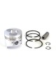 For 86.5mm Bore Chinese 186F 186F 10HP Diesel Engine Piston Kit Assy Ring Set for some 186FA Oversize 0.50 020