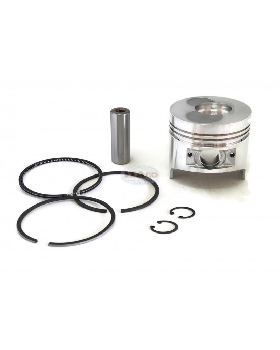 For 86.75mm Bore Chinese 186F 186F 10HP Diesel Engine Piston Kit Assy Ring Set for some 186FA Oversize 0.75 030