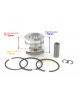 For 86.5mm Bore Chinese 186F 186F 10HP Diesel Engine Piston Kit Assy Ring Set for some 186FA Oversize 0.50 020