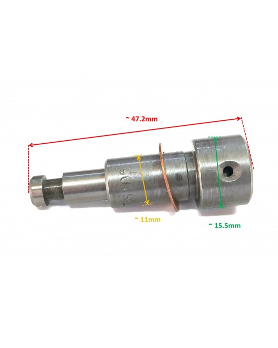 Plunger w/ Barrel Assy 102700-51100 replaces Yanmar TS105 Water-Cooled Diesel Engine Plunger w/ Barrel Assy 102700-51100 replaces Yanmar TS105 Water-Cooled Diesel Engine