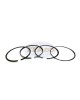 Piston Ring Rings Set 714350-22502 for Yanmar Air Cooled Diesel L60 L60AE 6HP bore Size 75MM Tractor Engine under Japan QC