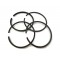 Original NPR Made in Japan Piston Ring Set 105700-22510 for Yanmar Diesel Forklift TF135 TF140 OS 0.25 96.25MM Tractor Engine