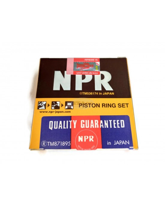 Original NPR Made in Japan Piston Ring Set 705090-22501 705090-22500 for Yanmar TF50 Diesel 74MM STD Forklift Tractor Engine