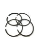 Original NPR Made in Japan Piston Ring Set 704200-22502 704200-22500 for Yanmar Diesel Forklift TS60 TF55 YSB8 YSE8 YSM8 75MM STD Tractor Engine