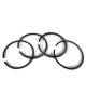 Original NPR Made in Japan Piston Ring Set 704200-22502 704200-22500 for Yanmar Diesel Forklift TS60 TF55 YSB8 YSE8 YSM8 75MM STD Tractor Engine