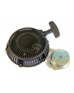 Recoil Rewind Pull Starter Assy with Metal Cup Pulley KS20060AD Compatible For Mitsubishi GM82 GM082 Chinese 152F 154F 156F 2.5HP 80cc 81cc 4 Stroke Lawnmower Engine