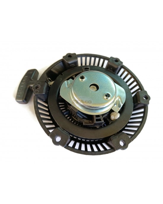 Recoil Rewind Pull Starter Assy with Metal Cup Pulley KS20060AD Compatible For Mitsubishi GM82 GM082 Chinese 152F 154F 156F 2.5HP 80cc 81cc 4 Stroke Lawnmower Engine